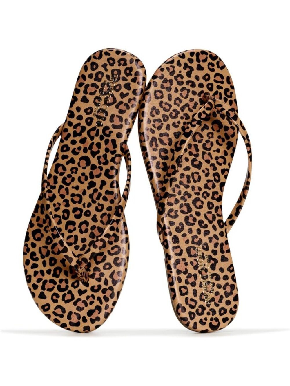 Women's Leopard Footwear Foam Insole Durable Non-slip Beach Essentials Flip Flop